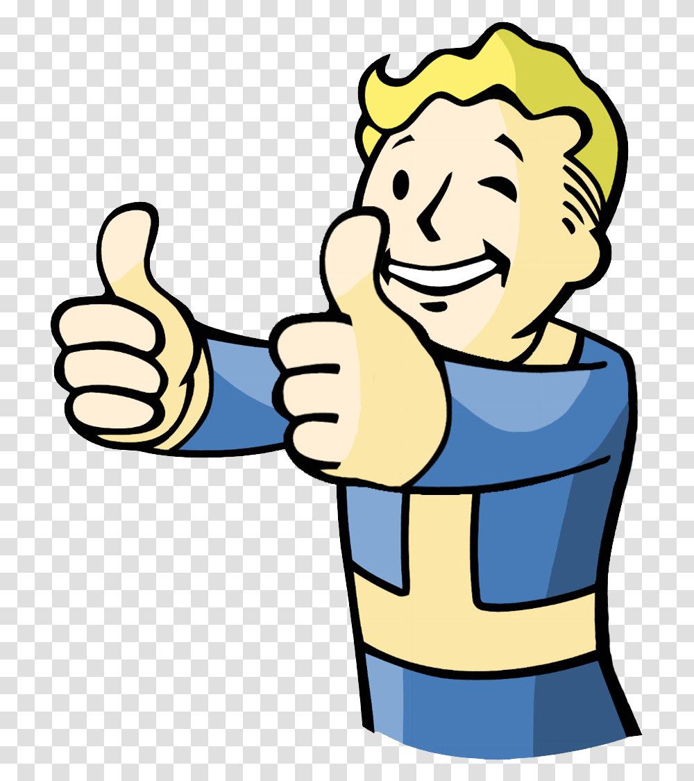 Boy Thumbs Up Image Vault Boy Thumbs Up Background Transparent Png