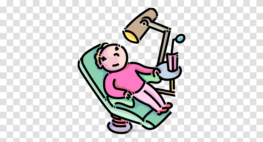 Boy Waiting In The Dentist Chair Royalty Free Vector Clip Art, Lighting, Spotlight, LED Transparent Png