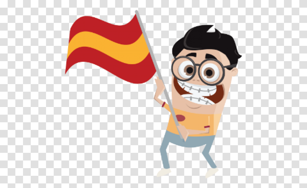Boy Waving Flag, Person, Costume, Face Transparent Png