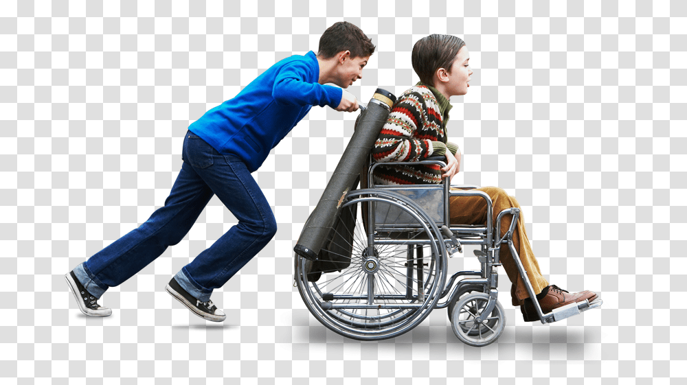 Boy Wheelchair, Furniture, Person, Shoe Transparent Png