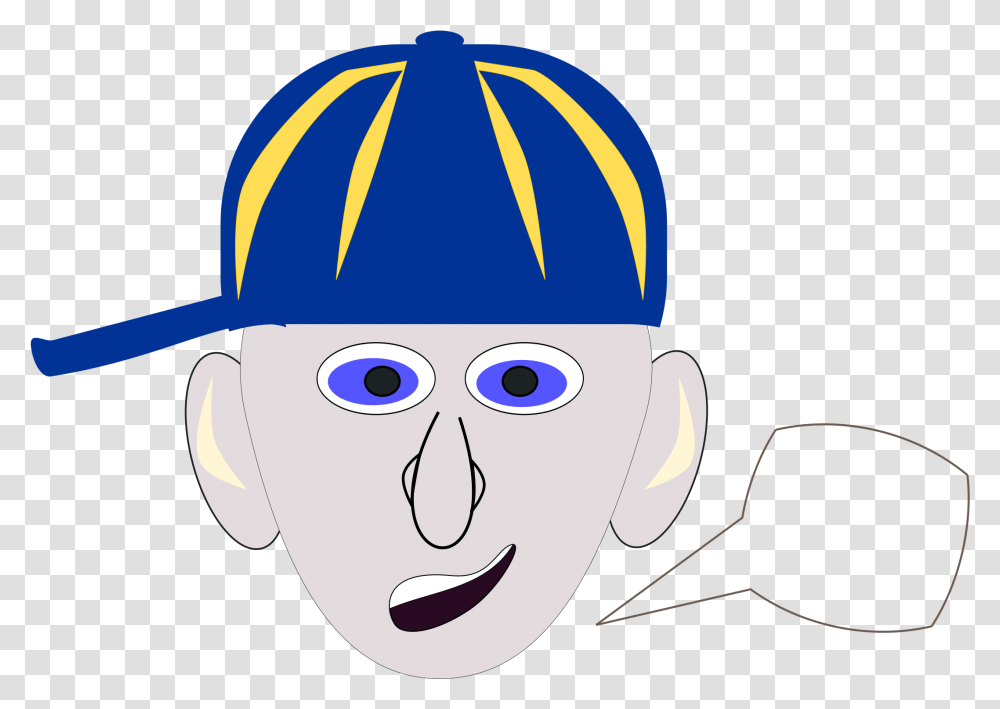 Boy With Baseball Cap Clip Arts, Head, Outdoors, Hat Transparent Png