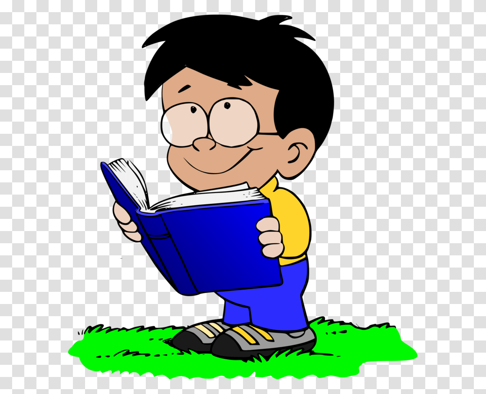Boy With Book Child Coloring Book Computer Icons, Reading Transparent Png