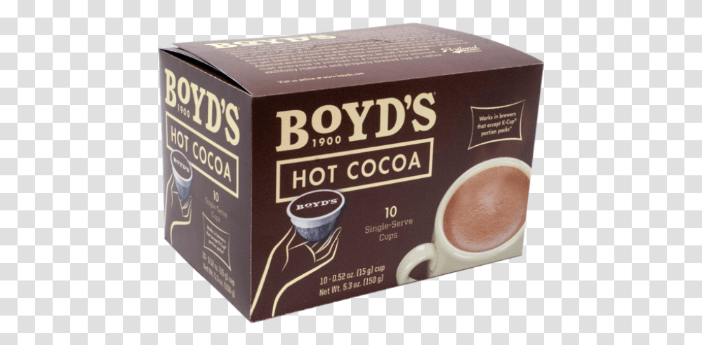 Boyds Hot Cocoa, Box, Chocolate, Dessert, Food Transparent Png