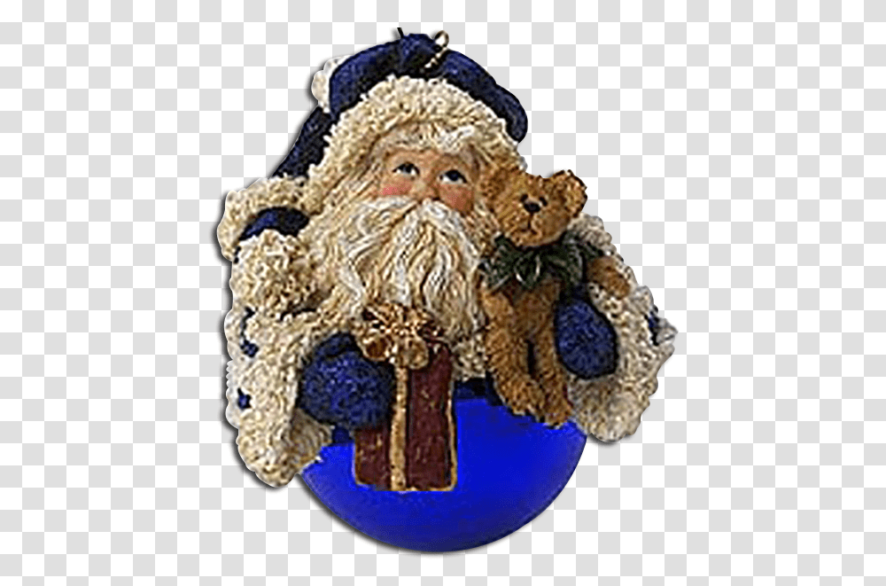 Boyds Santa Father Frostmick Glass Ball Ornament Shimmering Christmas, Accessories, Accessory, Jewelry, Scarf Transparent Png