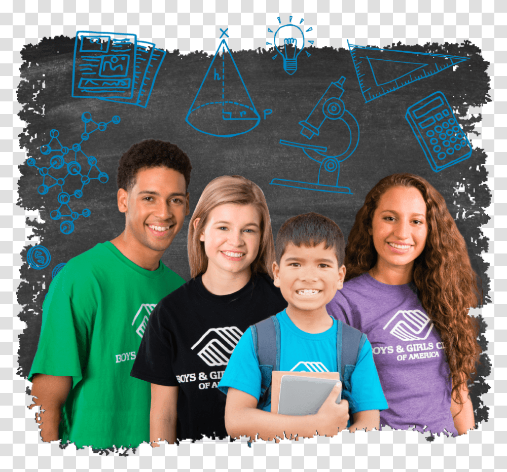 Boys Amp Girls Club Of America Take On Stem With My Family, Person, Advertisement, Poster Transparent Png