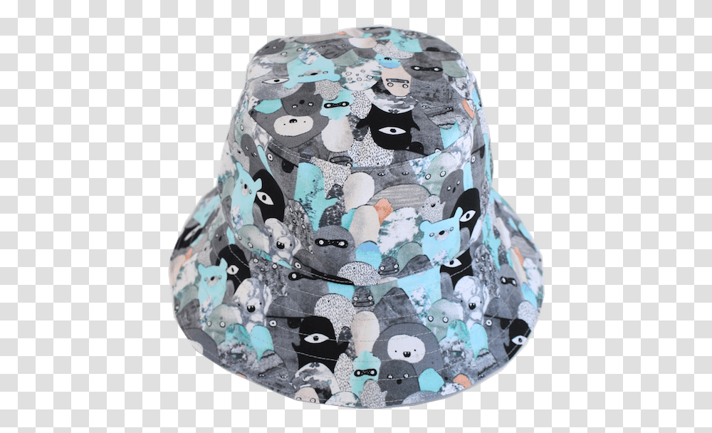 Boys Bucket Hat Funny Creatures Baseball Cap, Clothing, Apparel, Cake, Dessert Transparent Png