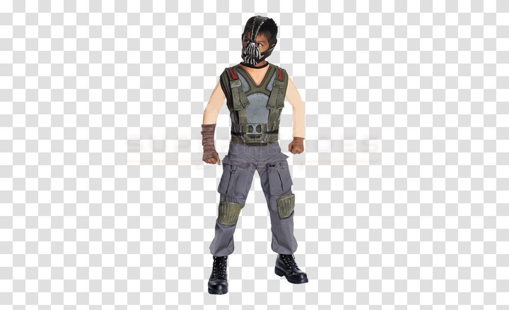 Boys Deluxe Bane Costume, Person, Human, Apparel Transparent Png
