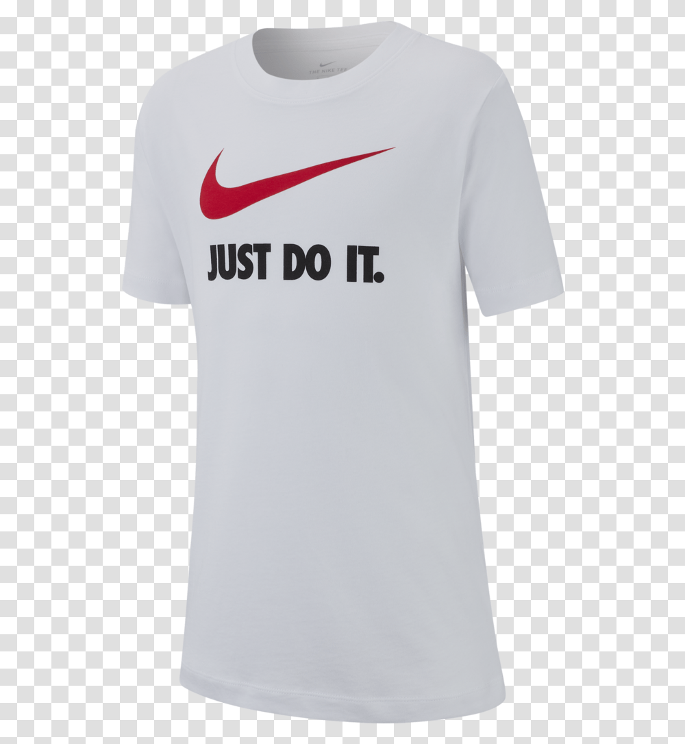 Boys Nsw Tee Jdi Swoosh Just Do It Nike, Apparel, Shirt, Jersey Transparent Png