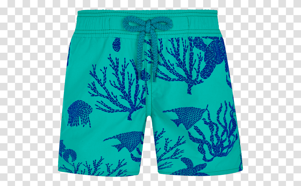 Boys Others Printed Board Short, Shorts, Apparel, Painting Transparent Png