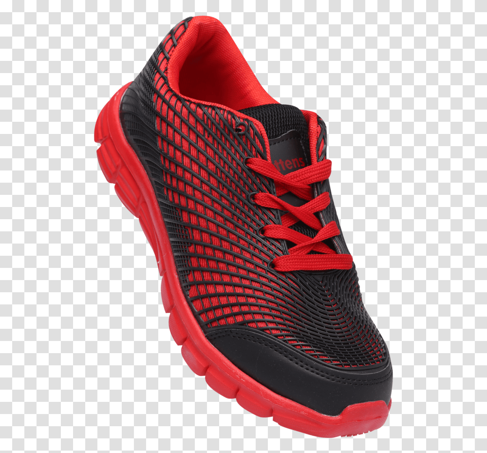Boys Red Lace Up Sport Shoe Running Shoe, Apparel, Footwear, Sneaker Transparent Png