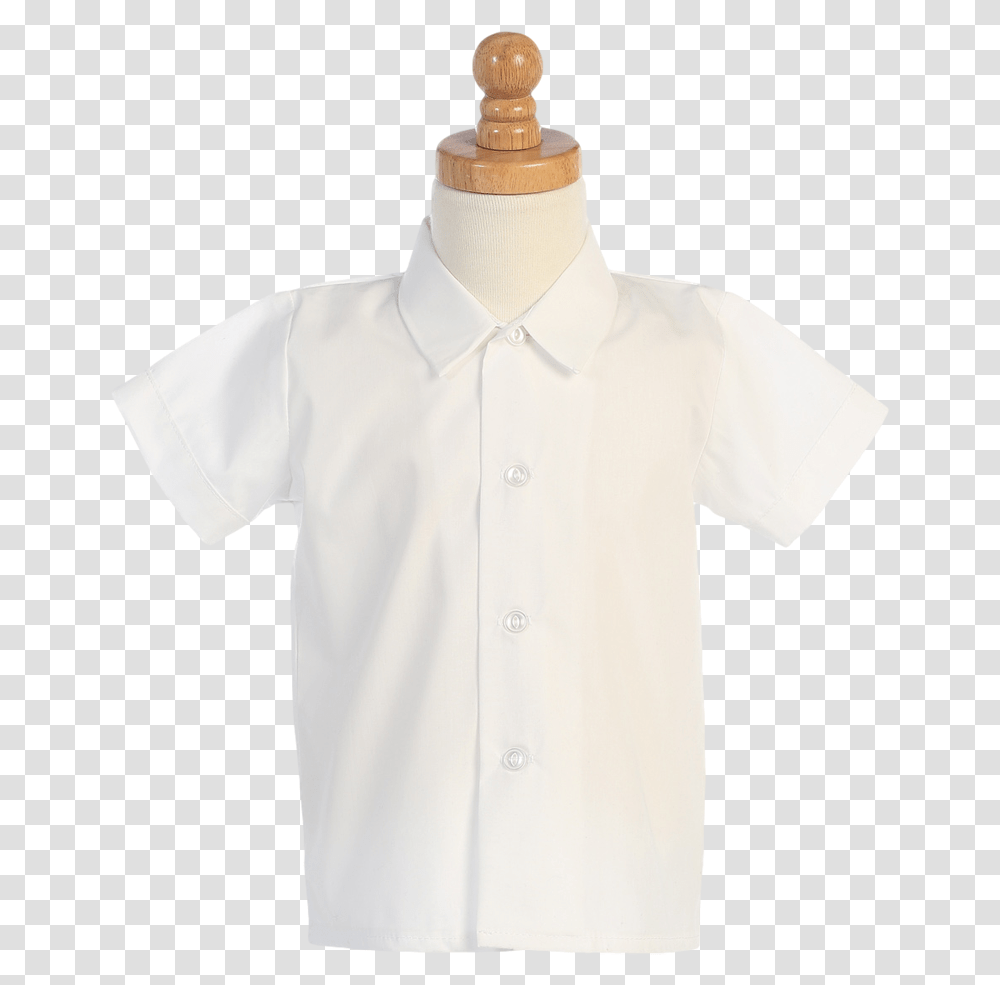 Boys White Short Sleeve Button Down Dress Shirt Formal Wear, Apparel, Home Decor, Blouse Transparent Png