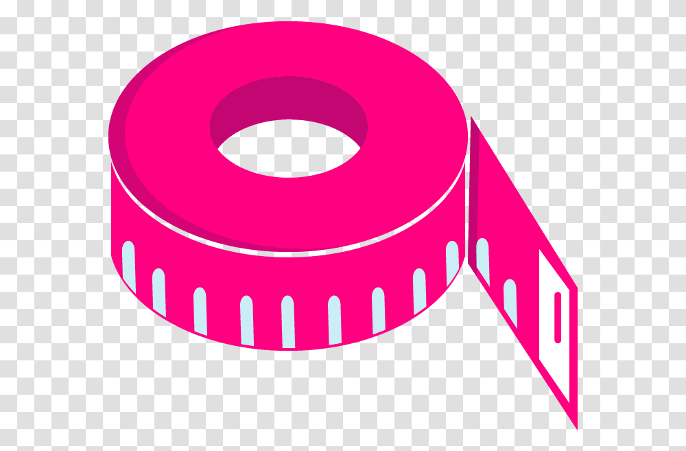 Bp Icontapemeasure Bright Pink Dot, Frisbee, Toy, Label, Text Transparent Png