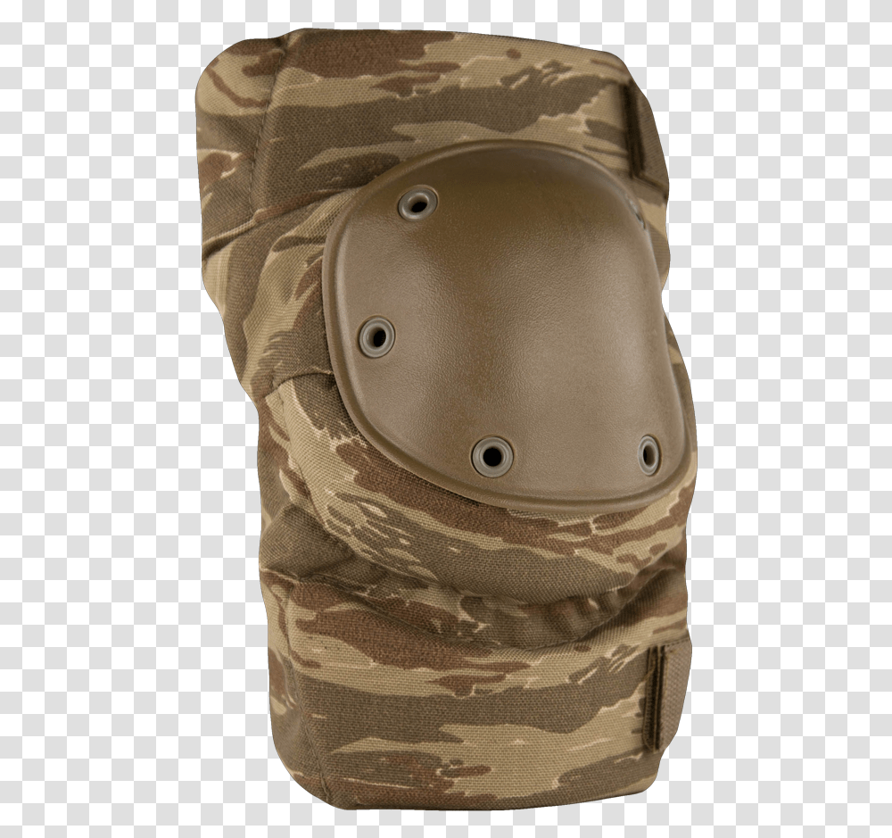 Bpe Usa Army Style Knee Pads Desert Tiger Stripe Boot, Helmet, Apparel, Military Uniform Transparent Png
