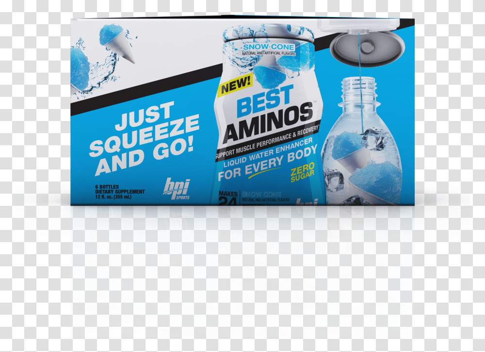 Bpi Sports Best Aminos Liquid Water Enhancer Snow, Flyer, Poster, Paper, Advertisement Transparent Png