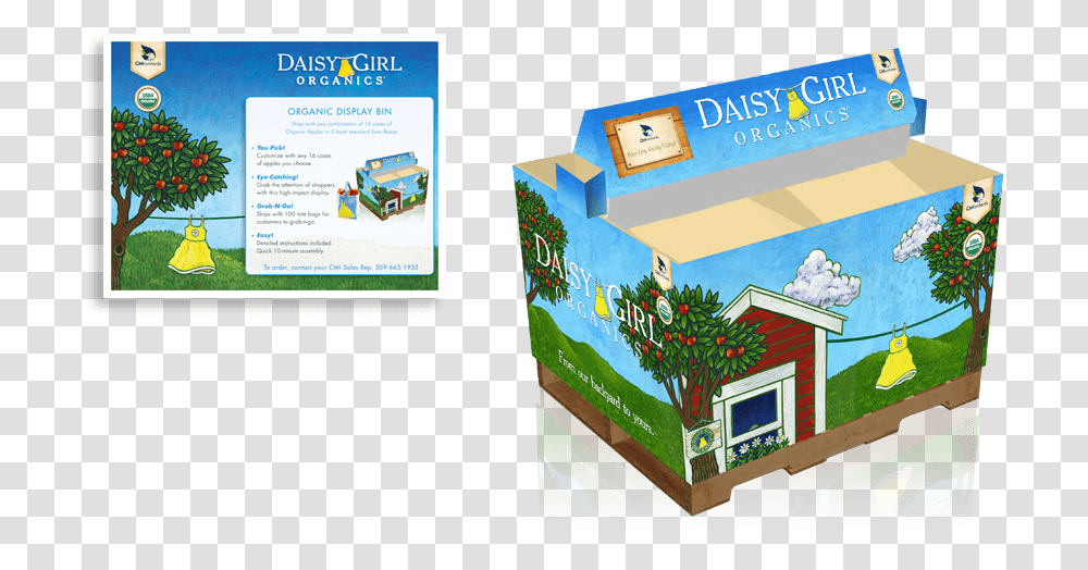Br Blog Cmi Daisygirl Farmstand Bin, Poster, Advertisement, Box, Flyer Transparent Png