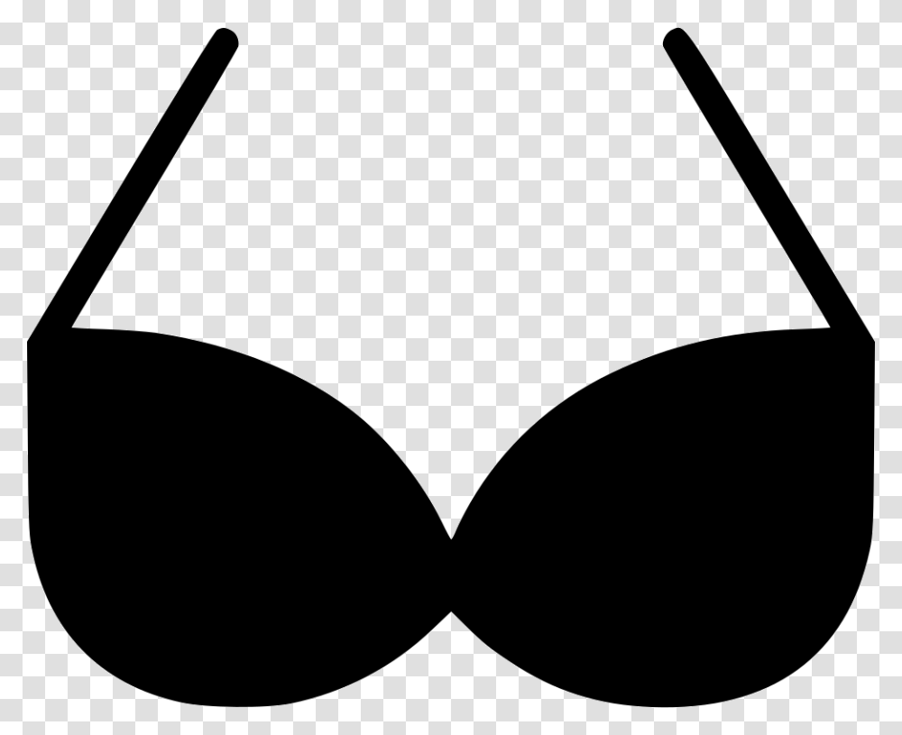 Bra Undergarment Women Underwear Bra And Underwear Icon, Stencil, Sunglasses, Accessories, Accessory Transparent Png