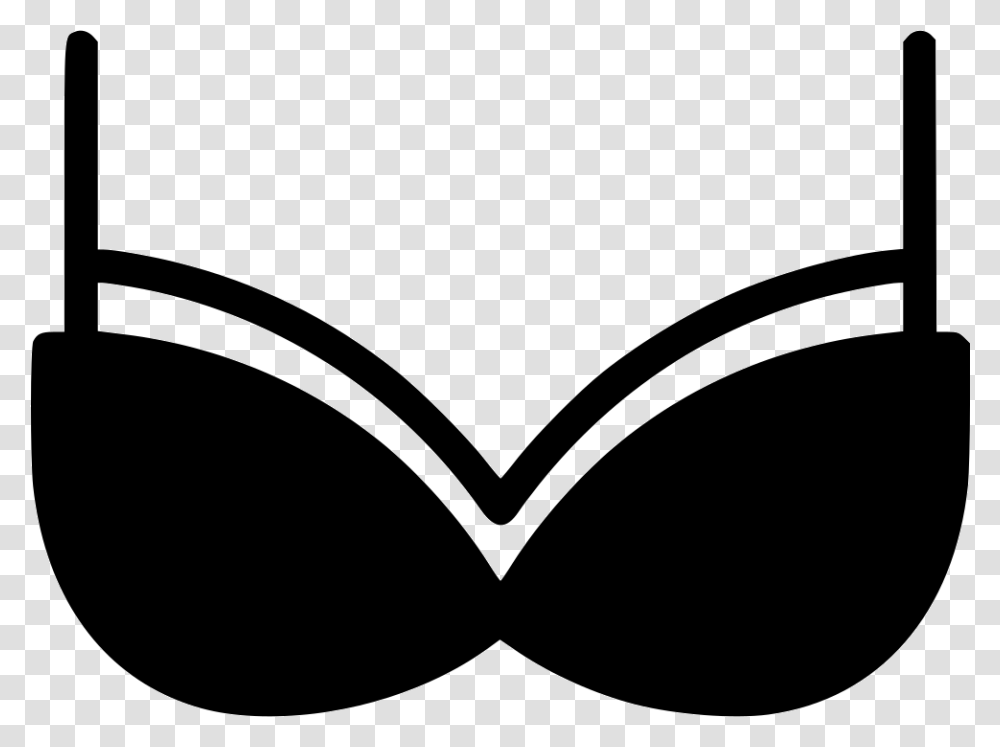 Bra Undergarment Women Underwear Underwear Icons Free, Stencil, Mustache, Heart Transparent Png