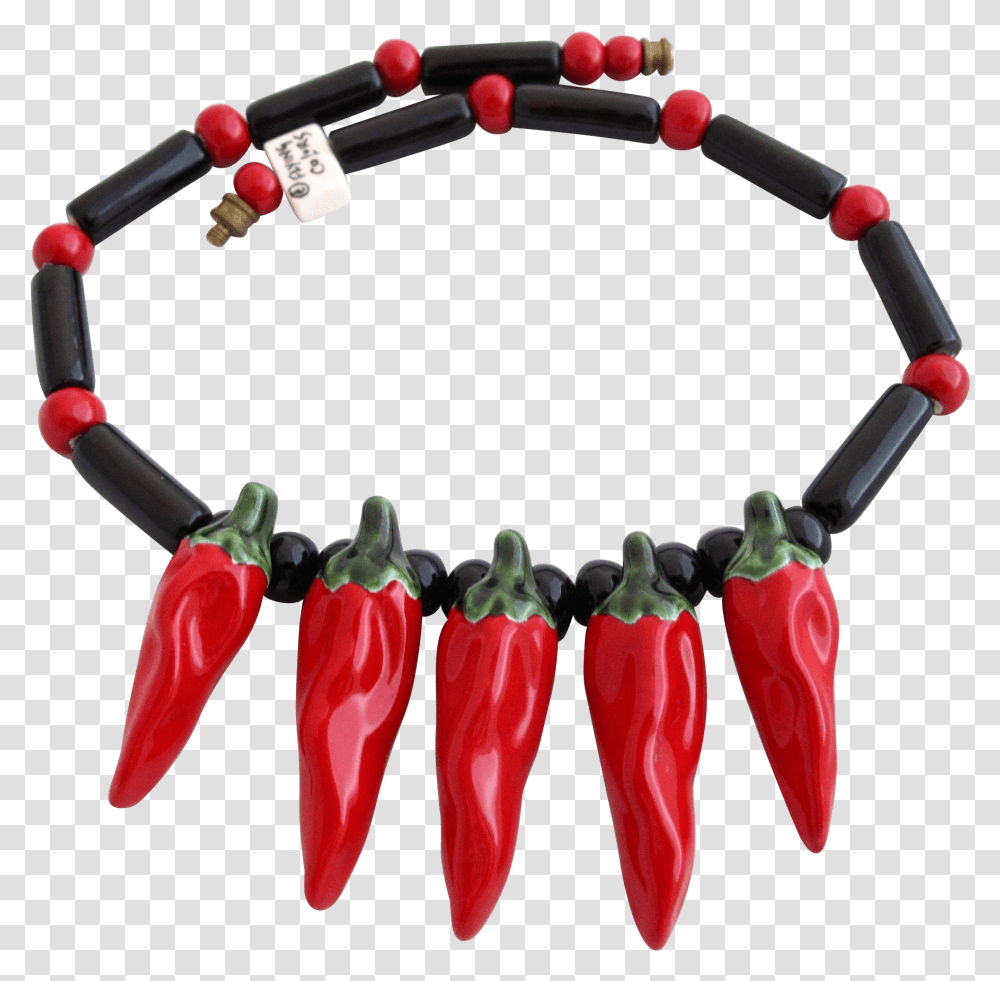 Bracelet, Plant, Food, Vegetable, Pepper Transparent Png