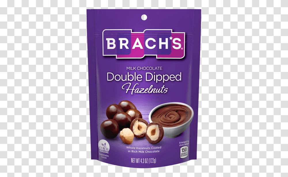 Brach's Milk Chocolate Double Dipped Hazelnuts Brach's Chocolate Peanut Clusters, Plant, Food, Vegetable, Dessert Transparent Png