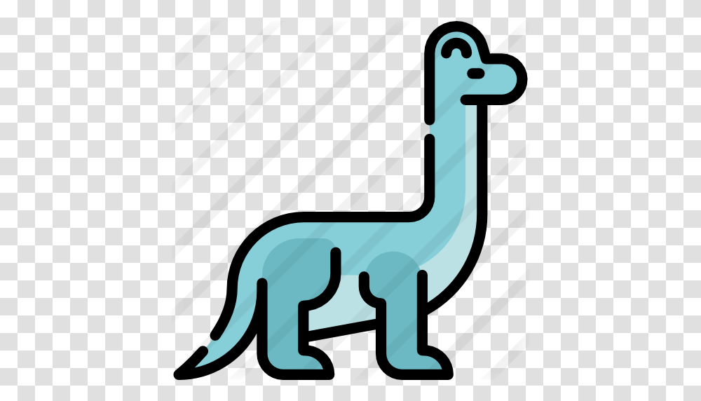 Brachiosaurus, Axe, Tool, Silhouette Transparent Png