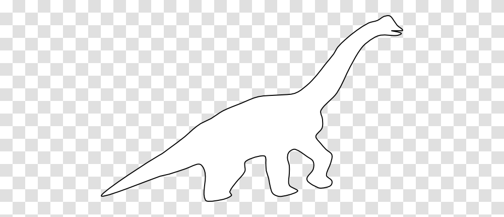 Brachiosaurus Outline Clip Art, Mammal, Animal, Aardvark, Wildlife Transparent Png