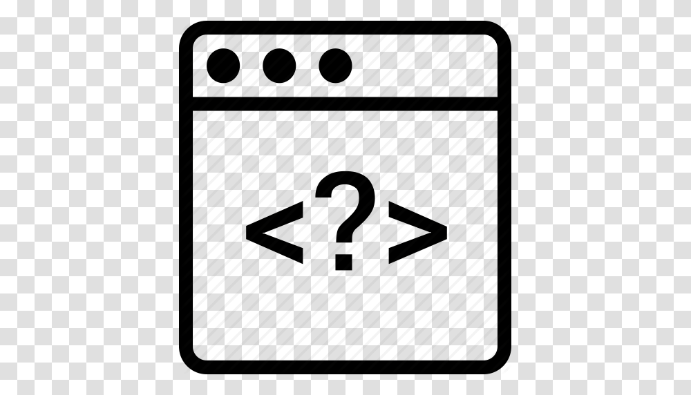 Brackets Browser Display Mark Question Window Icon, Alphabet, Electronics Transparent Png