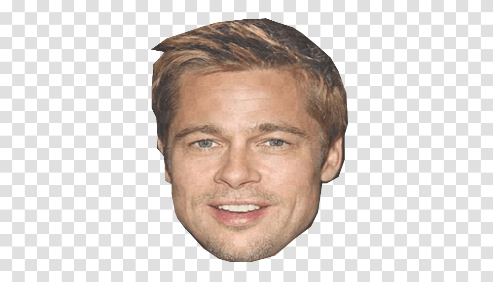 Brad Pitt, Celebrity, Face, Person, Human Transparent Png