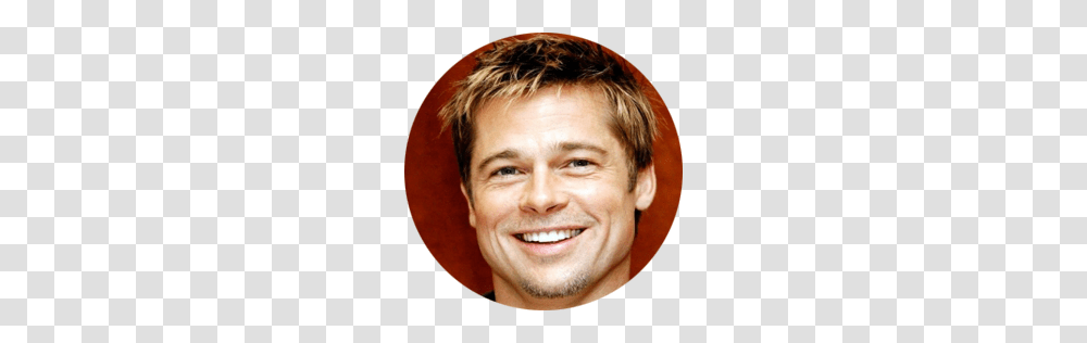 Brad Pitt, Celebrity, Face, Person, Human Transparent Png