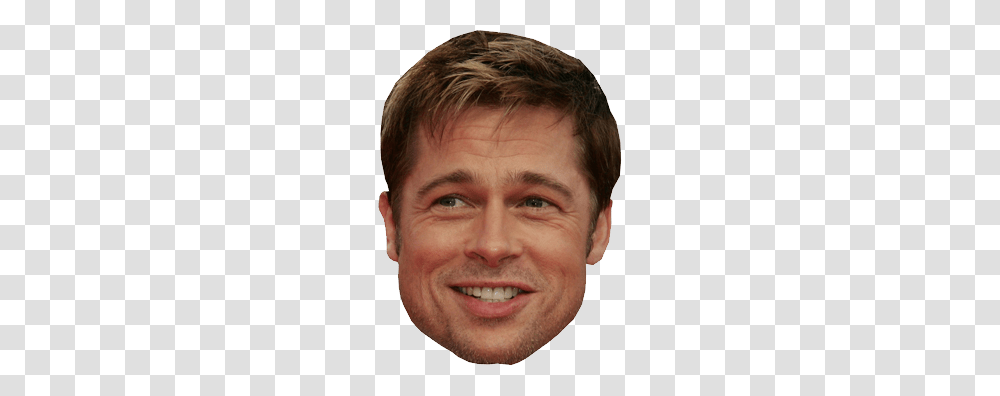 Brad Pitt, Celebrity, Head, Face, Person Transparent Png