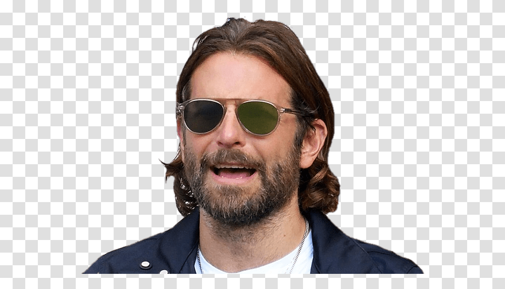 Bradley Cooper With Beard Bradley Cooper Hair 2019, Sunglasses, Accessories, Accessory, Face Transparent Png