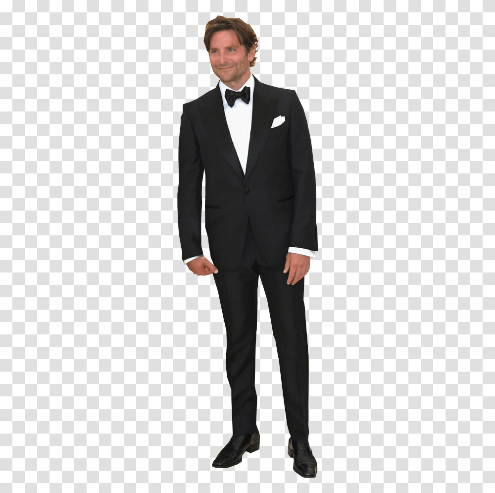 Bradleycooper Bradley Cooper Astarisborn Oscars Suit Mens Images, Overcoat, Tuxedo, Tie Transparent Png