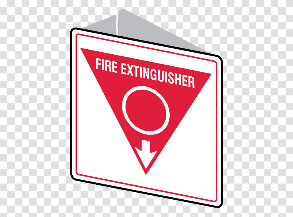 Brady Fire Equipment Signs Sign, Label, Triangle Transparent Png