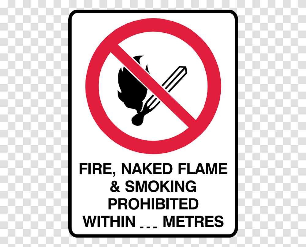 Brady Prohibition Sign No Naked Lights Sign, Road Sign, Advertisement, Poster Transparent Png