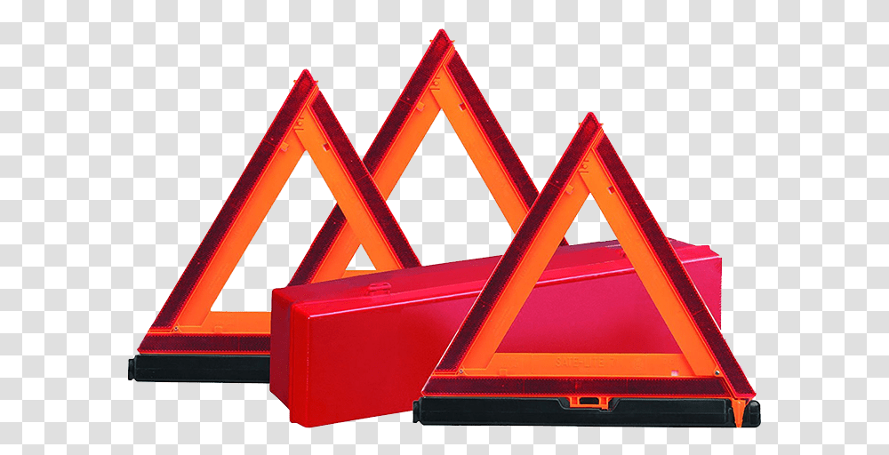 Brady Warning Triangle Kit Flares And Reflective Triangle Transparent Png