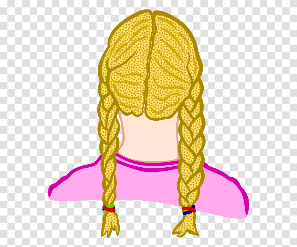 Braid Clipart Braids Clip Art, Person, Hair, Girl, Female Transparent Png