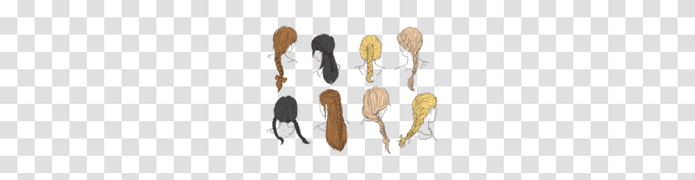 Braided Hair Free Vector Art, Apparel, Head, Costume Transparent Png