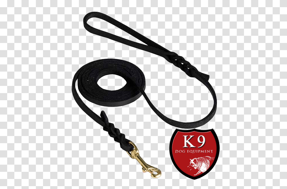 Braided Leather Show Dog Leash Leash For All Dog Breeds, Strap Transparent Png