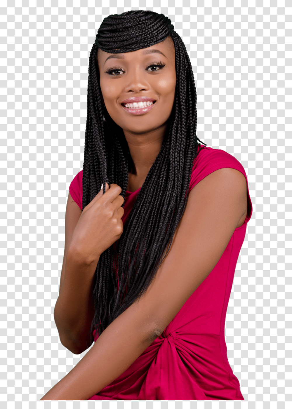 Braids Photo Shoot, Blonde, Woman, Girl, Teen Transparent Png