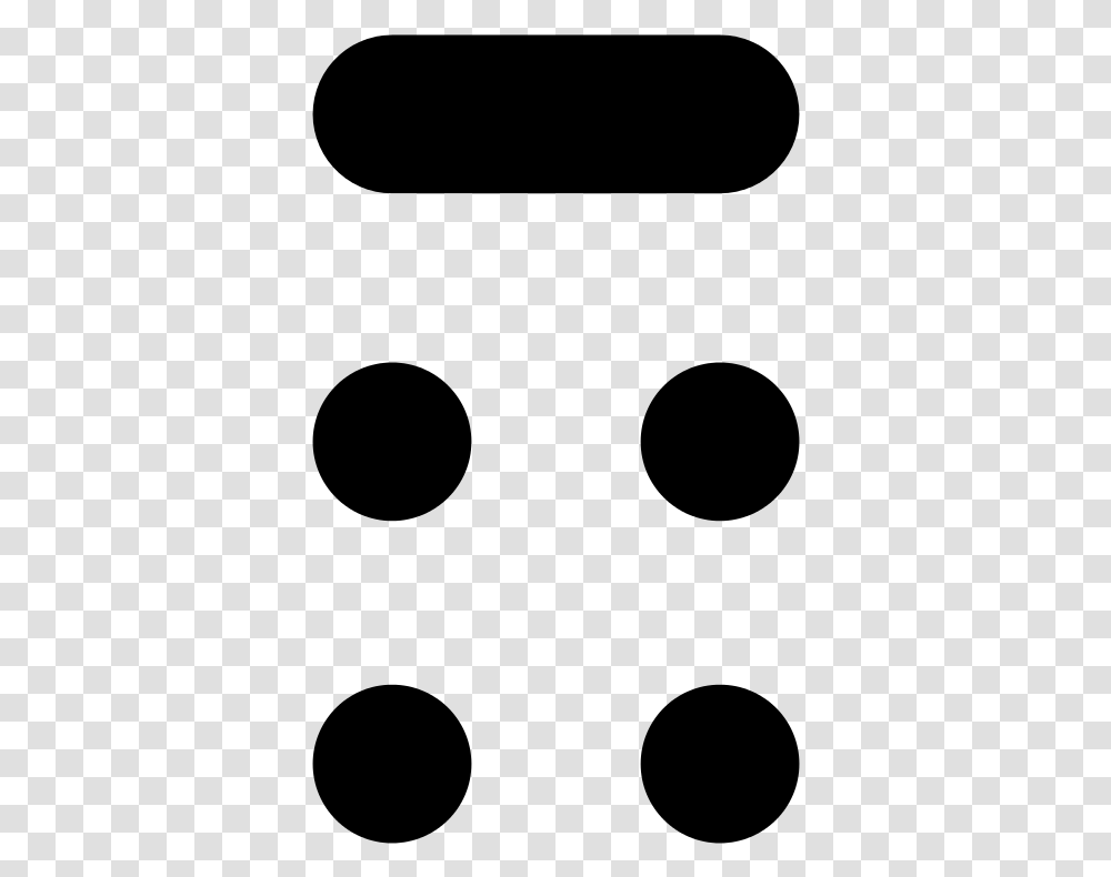 Braille Pattern Dots 2356 Bars Circle, Gray, World Of Warcraft Transparent Png