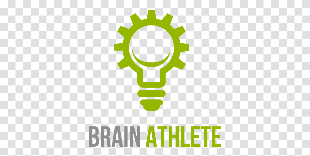 Brain Athlete Gear Clipart, Poster, Advertisement, Light, Lightbulb Transparent Png