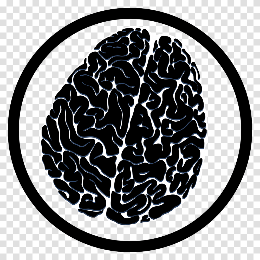 Brain Black Mind Intelligence Human Icon Science, Plant, Leaf, Lamp, Outdoors Transparent Png