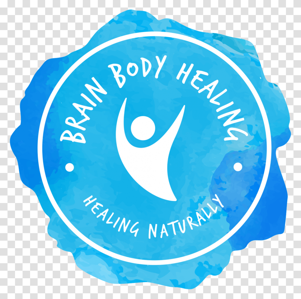 Brain Body Healing Electric Blue, Word, Logo Transparent Png