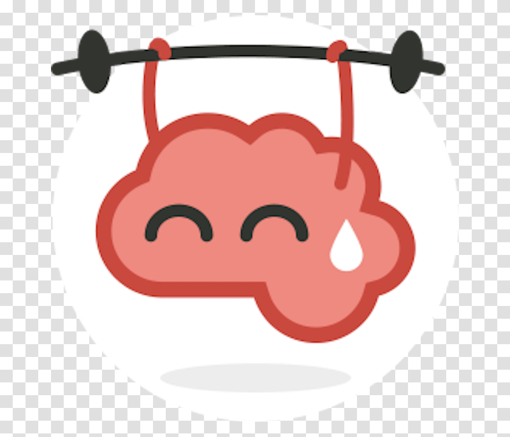 Brain Cartoon Brain Exercise Clipart, Food, Plant, Weapon Transparent Png