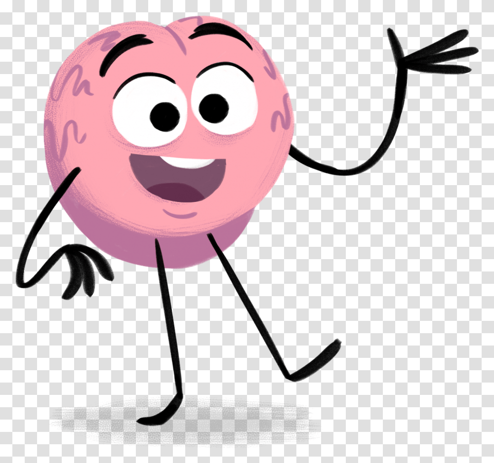 Brain Cartoon, Face, Plant Transparent Png