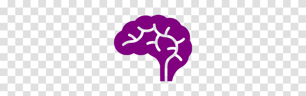 Brain Clipart Purple, Hand, Plant, Flower, Blossom Transparent Png