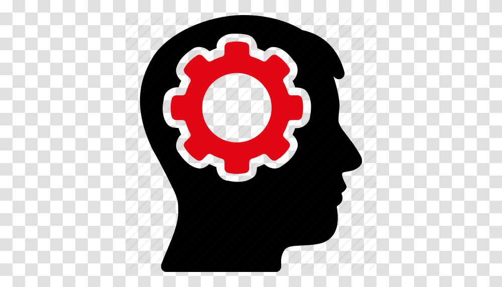 Brain Control Engineering Gear Idea Technology Think Icon, Machine, Light, Weapon, Weaponry Transparent Png