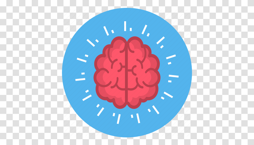 Brain Creative Creativity Head Idea Mind Icon Download On Iconfinder Creative Brain Icon Circle, Text, Label, Plant, Pattern Transparent Png