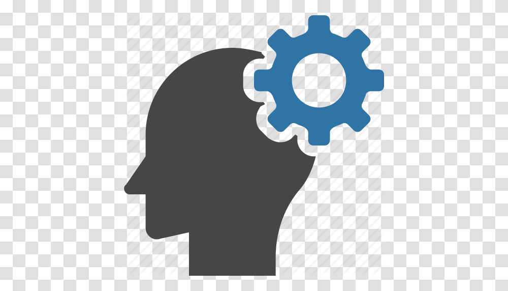 Brain Gear Head Innovation Intelligence Mind Solution Think, Machine Transparent Png