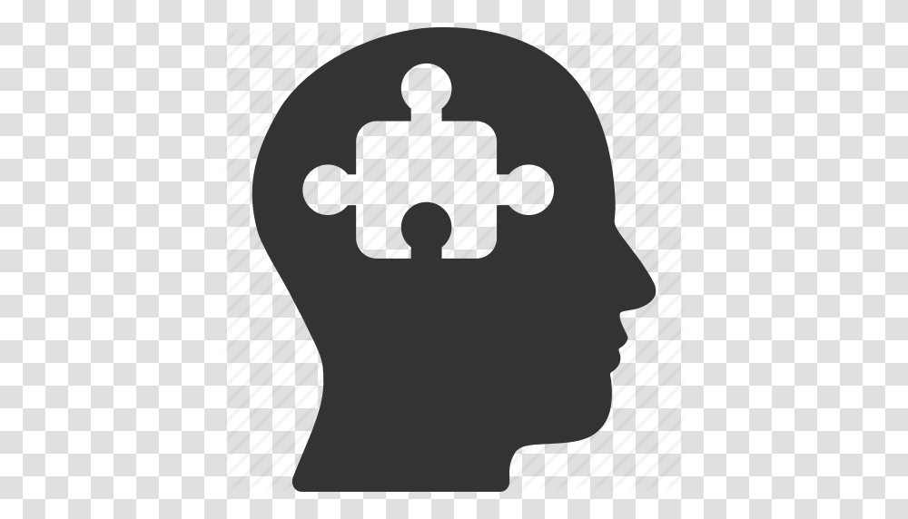 Brain Human Organ Memory Mind Puzzle Think Thinking Icon, Hand, Fist, Stencil Transparent Png