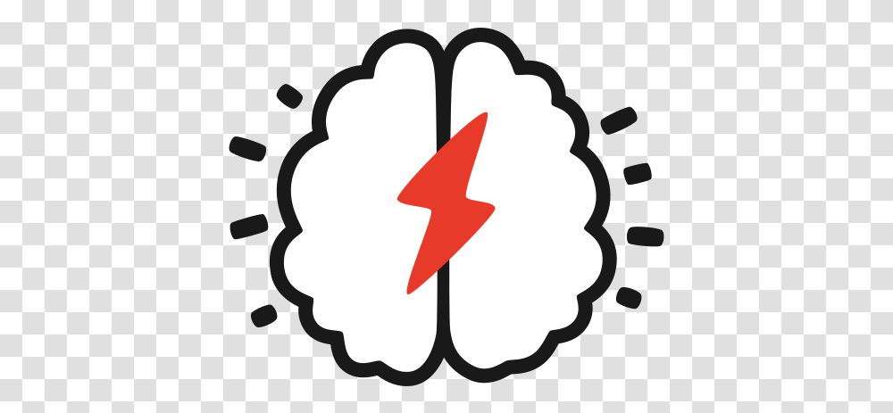 Brain Idea Generator Mind Power Free Icon Of Youtuber Mente Icono, Symbol, Star Symbol, Hand Transparent Png